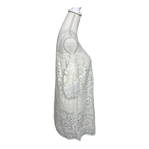 SOLITAIRE SWIM White Lace Cover Up Dress. Size Small NWOT - Picture 4 of 7
